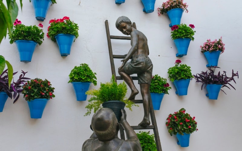 Escultura de los Patios de Córdoba