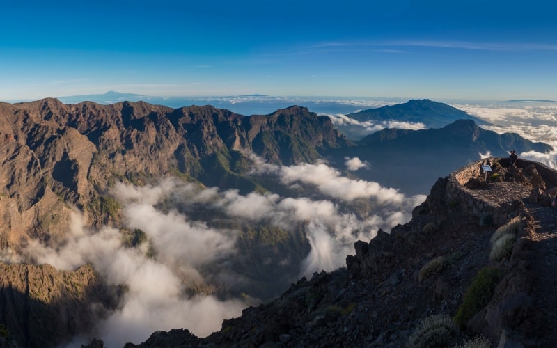 Caldera de Taburiente, desde el Roque de los Muchachos