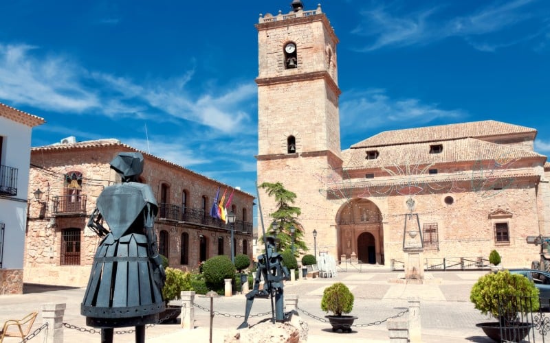 Esculturas de Don Quijote y Dulcinea, El Toboso