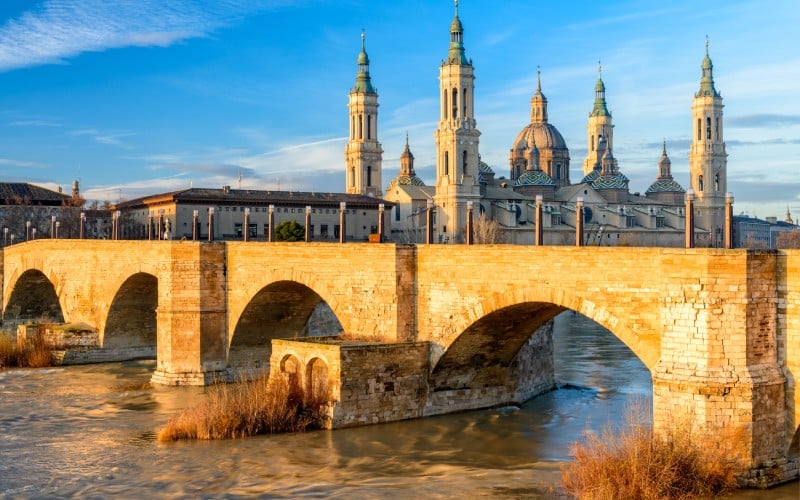 Imagen de la Basílica de El Pilar, en Zaragoza