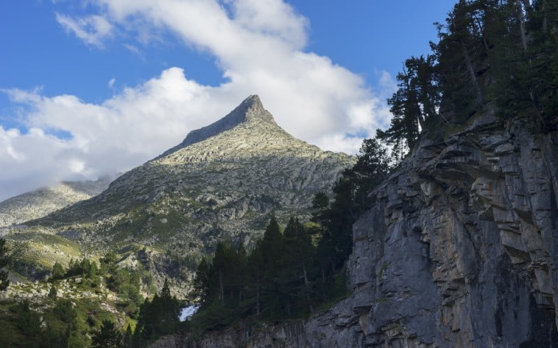 El Aneto es el pico más alto de los Pirineos