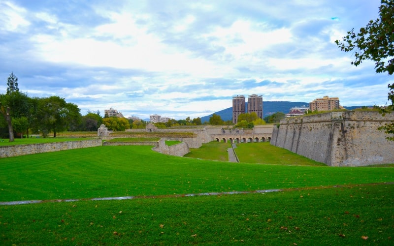 Fortaleza y muralla de la ciudadela de Pamplona