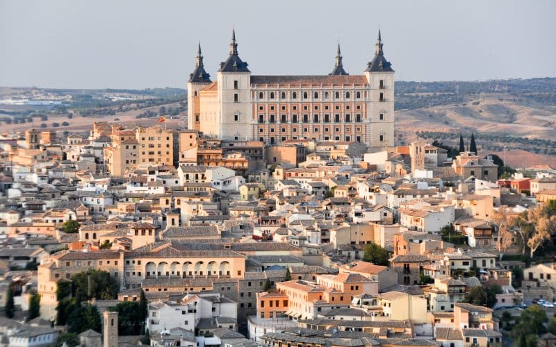Vistas del Alcázar de Toledo