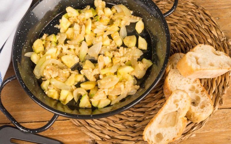 Plato de Zarangollo