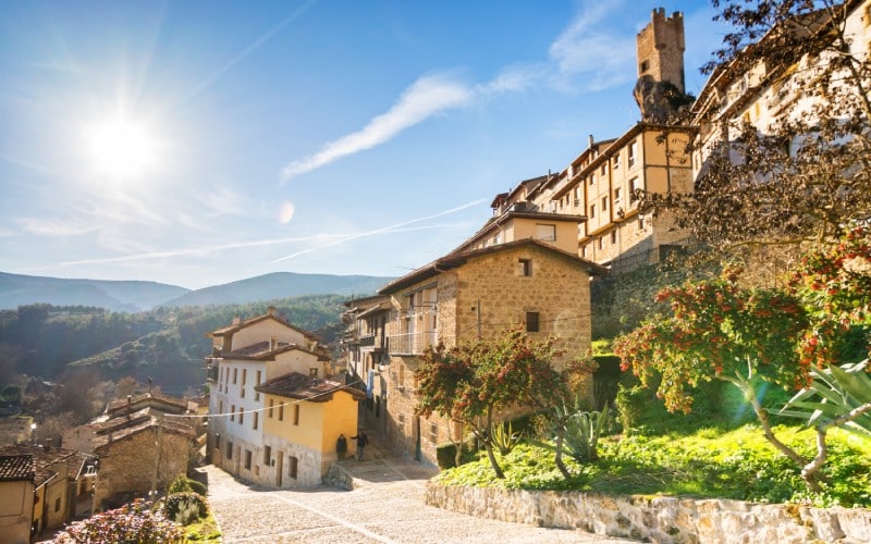 Frías, uno de los pueblos que pueden descubrirse en esta comarca