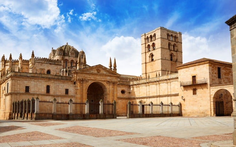 La catedral de Zamora, una de las más pequeñas y también una de las más destacables