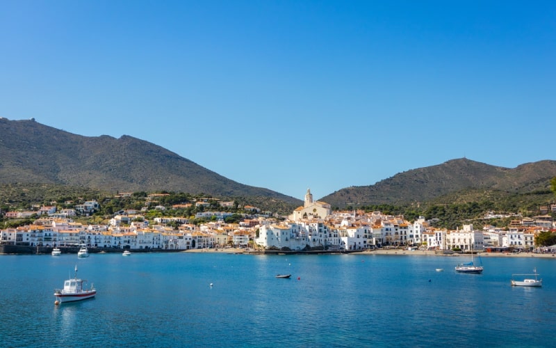 Vista del paisaje de Cadaqués