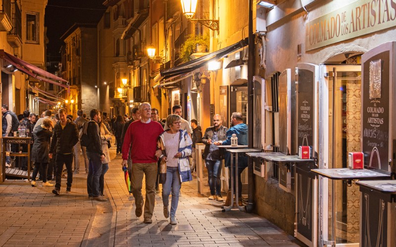 Calle del Laurel de Logroño