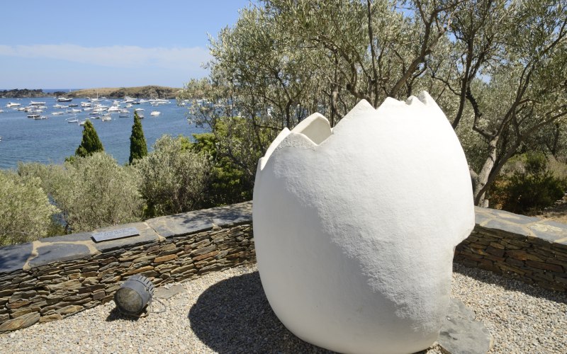 Paisaje de Portlligat y la Casa-Museo de Dalí