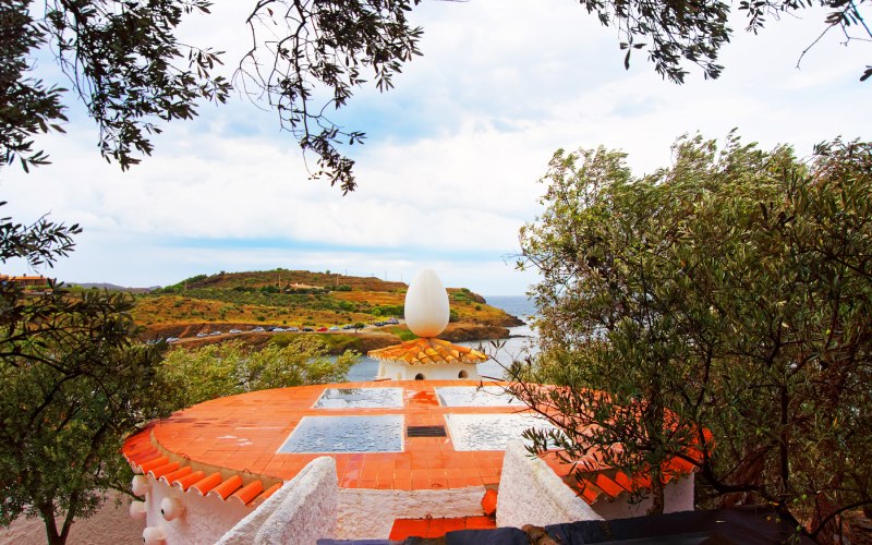 Paisaje de Portlligat y la Casa-Museo de Dalí