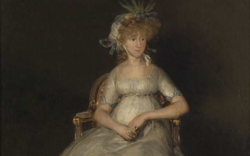 La Condesa de Chinchón, de Francisco de Goya