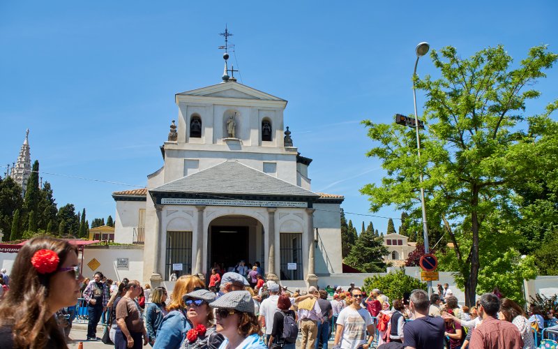 Ermita de San Isidro de celebración el 15 de mayo