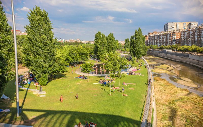Madrid Río, un remanso de paz