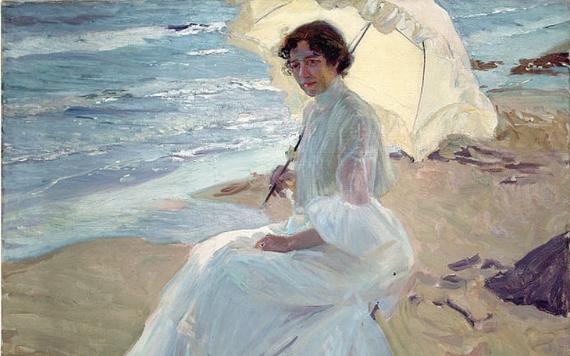 Clotilde en la playa, Sorolla