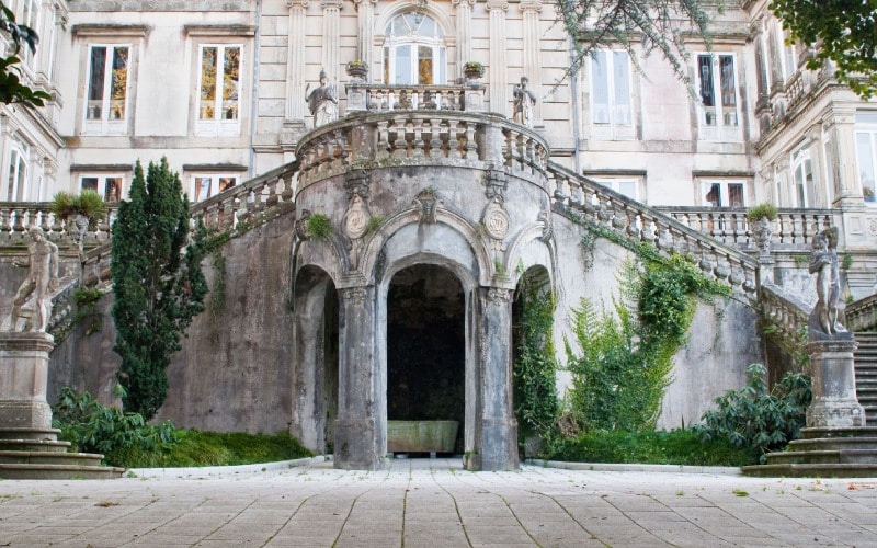 Escalinata imperial del Pazo de Lourizán