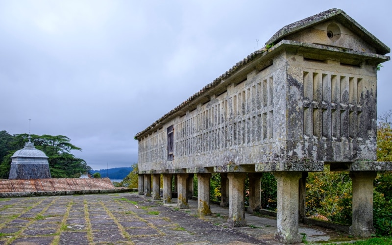 Hórreo del Pazo de Lourizán