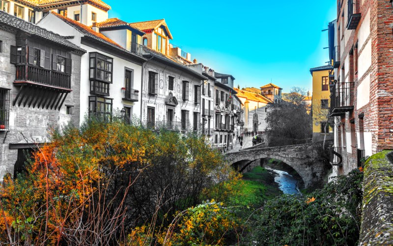 Entorno de la Carrera del Darro, Granada