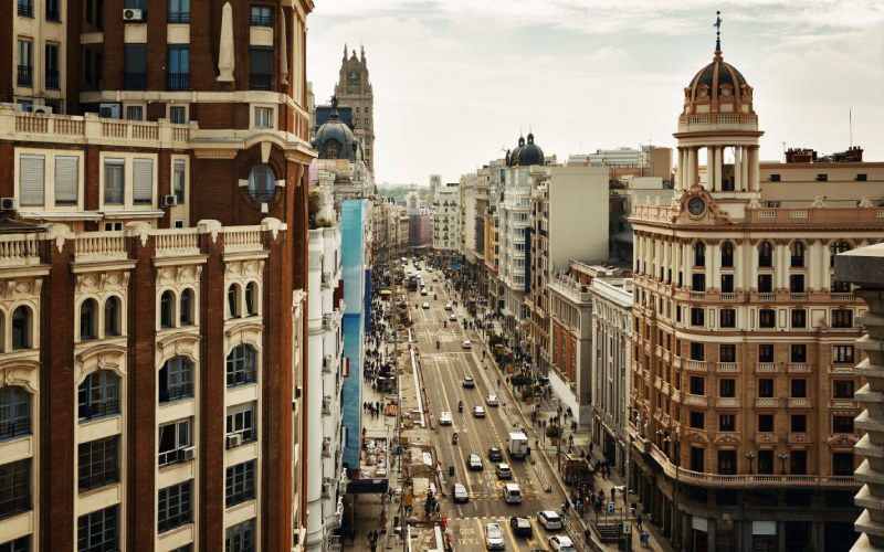 Zona comercial de Gran Vía