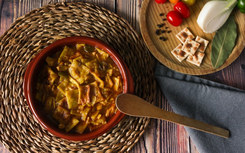 Plato de galianos de Jaén