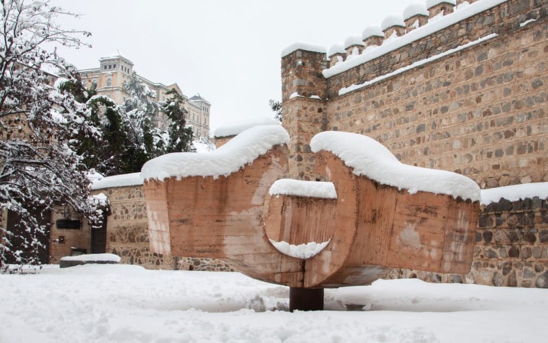 Escultura de Eduardo Chillida en Toledo