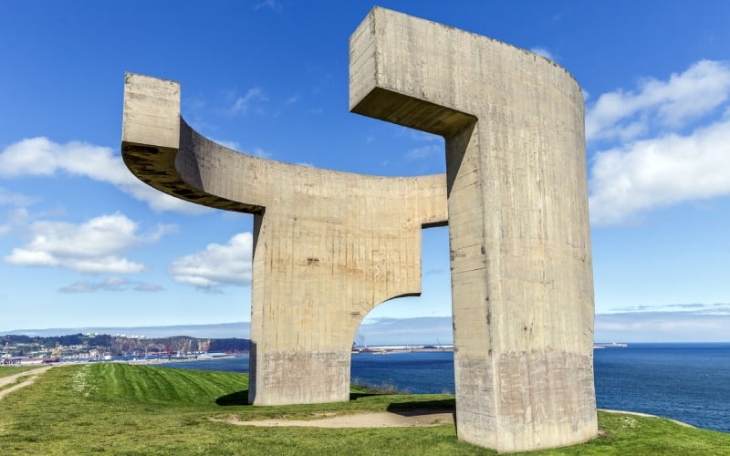 Elogio del Horizonte, Chillida, (Gijón)