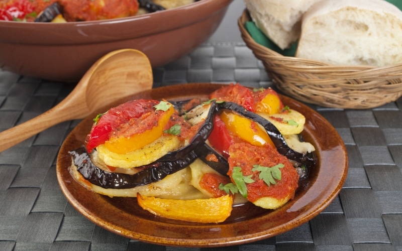 Plato de tumbet mallorquín