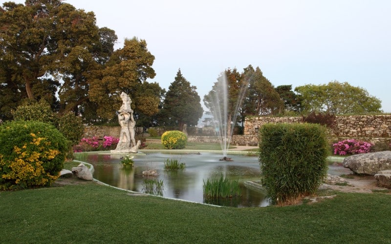 Jardines del parque de O Castro (Vigo)