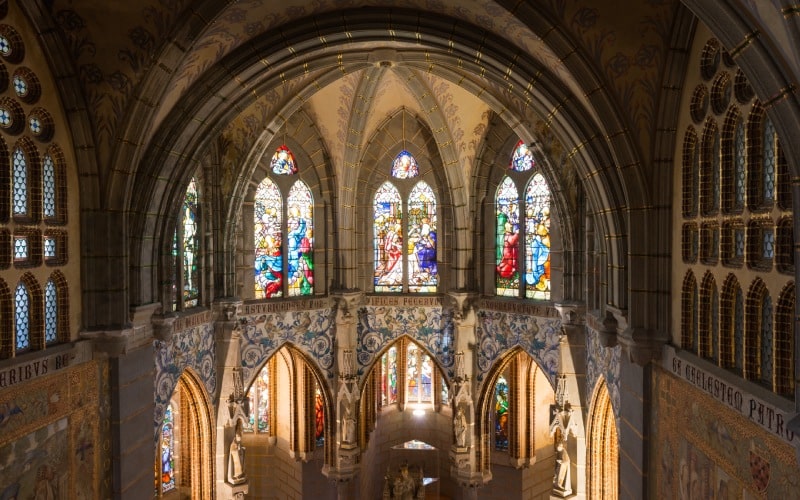 Una muestra del estilo de Iglesia que predomina en su interior