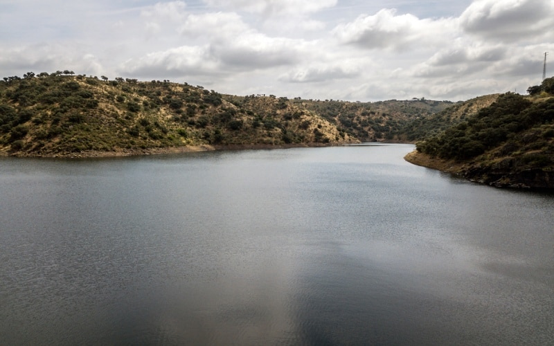 Playa del Tamujoso, Baños de la Encina