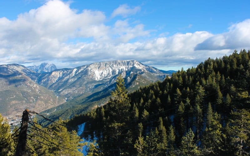 Toloríu se encuentra en el Alt Urgell, donde pueden verse paisajes tan espectaculares como este