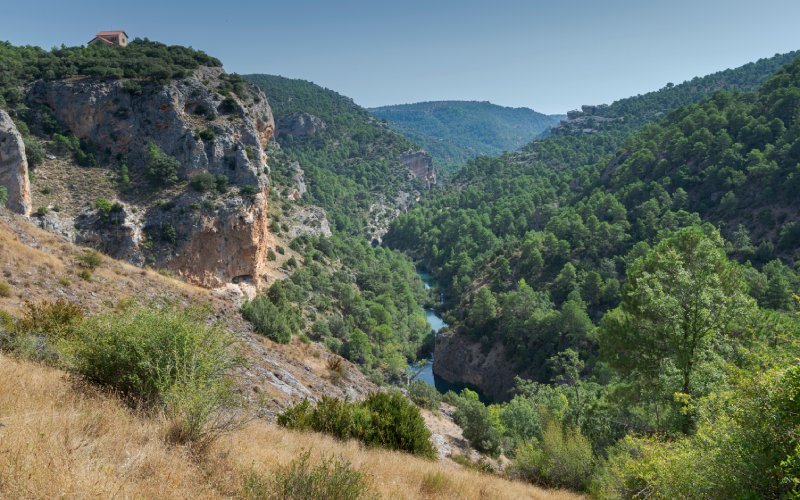 El Ventano y el Júcar, en la Serranía de Cuenca