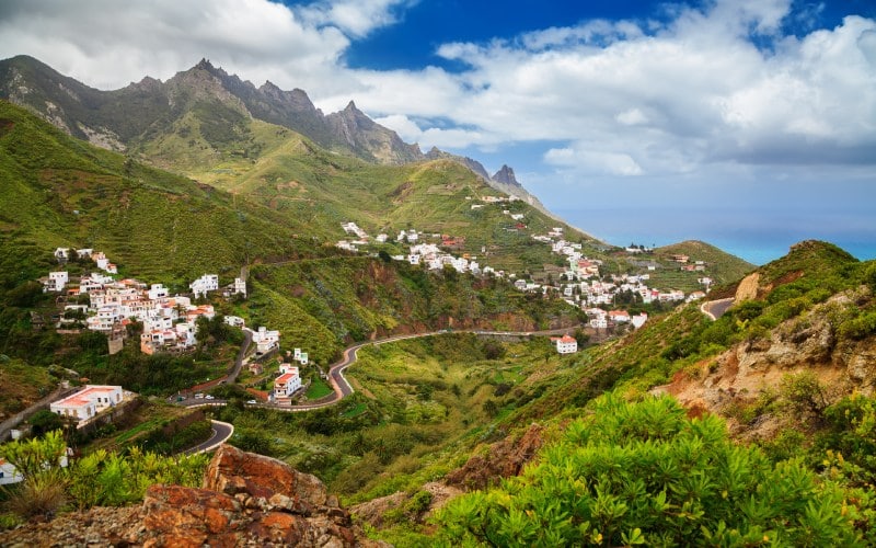 Taganana es uno de los bellos pueblos de la zona