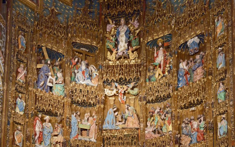 Retablo mayor de la catedral de Toledo