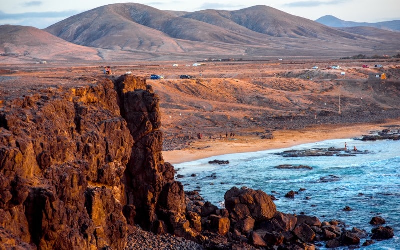 La costa de El Cotillo es una de las más interesantes de las islas