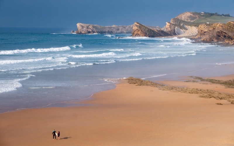 Playa de Canallave en Liencres