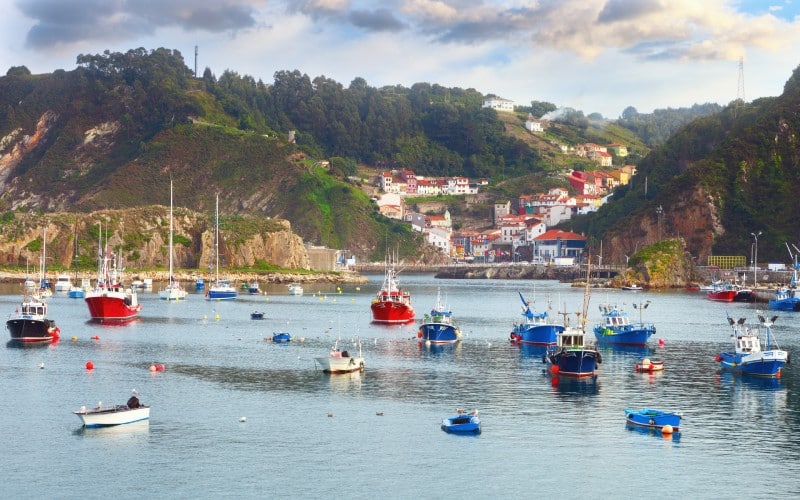 El puerto de Cudillero