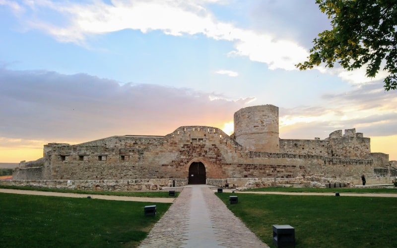 Una de las imágenes más populares del Castillo de Zamora