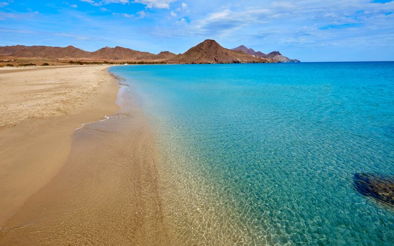 Playa de Los Genoveses en Cabo de Gata