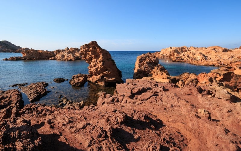 Los colores de Cala Pregonda