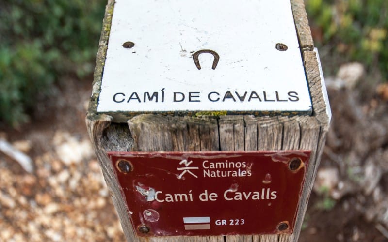 Estaca cuadrangular del Camí de Cavalls