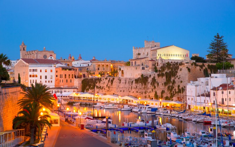 Puerto de Ciutadella Menorca