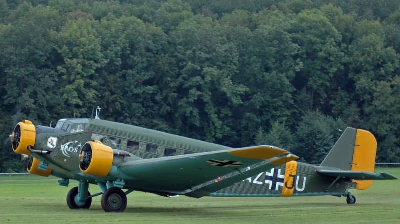 Modelo reconstruido de Junkers JU 52/3m