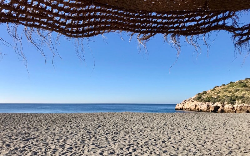 Una de las muchas playas de Salobreña