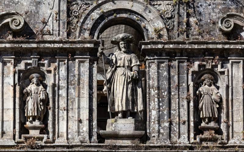 Representación del Apóstol en la Catedral de Santiago