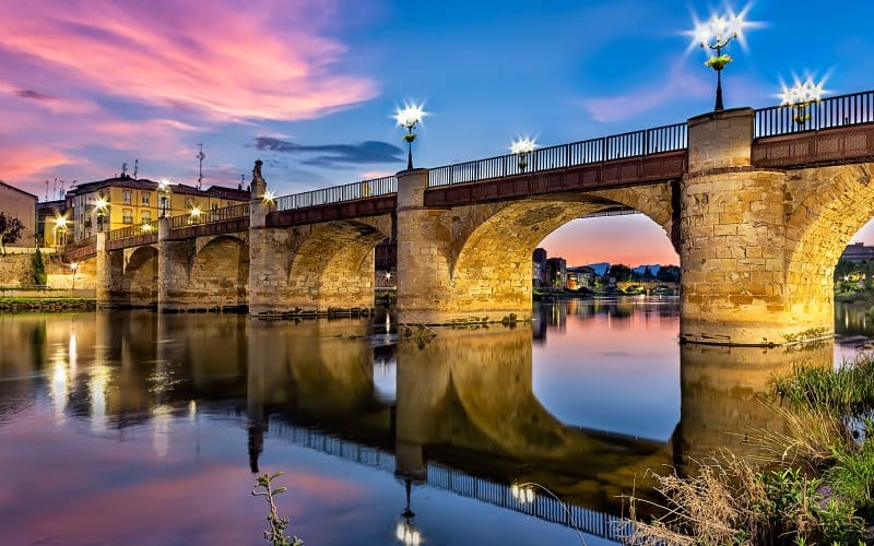 Puente de Carlos III en Miranda de Ebro, Burgos