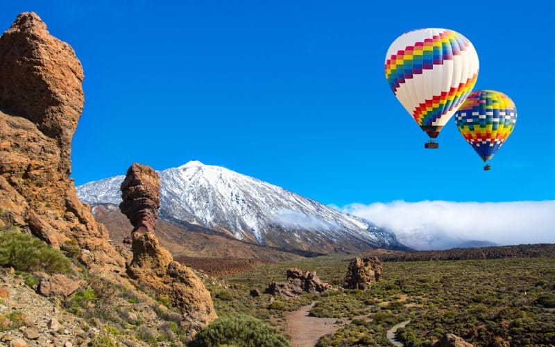Roque Chinchado y el Teide