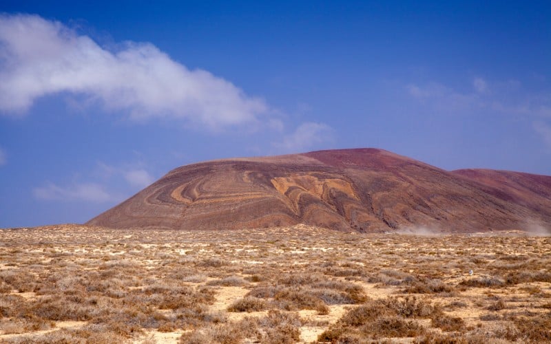 vista érea de la montaña de Agujas Grandes