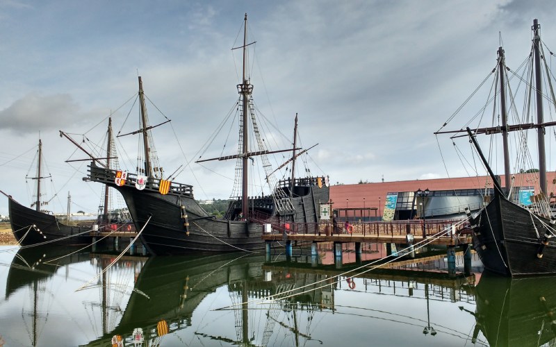 Muelle de las Carabelas en Palos de la Frontera