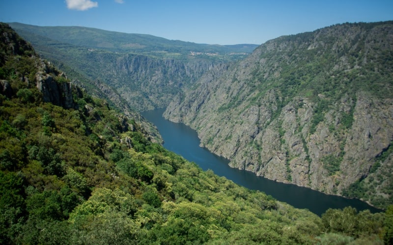 Así luce el río Sil