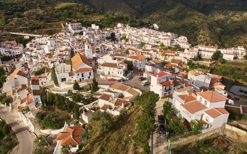 Vista aérea de Sedella